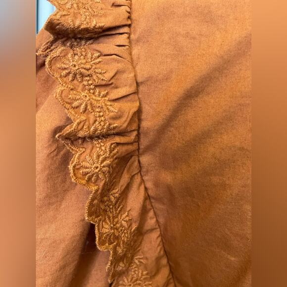 New ~ TREASURE & BOND ~ Delicate Fall Blouse  XXS 100% Cotton - Picture 6 of 7